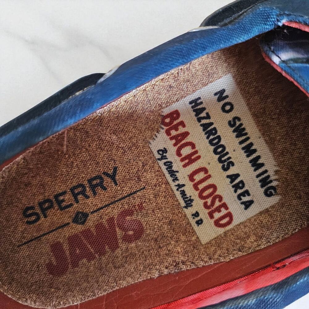 Sperry Men's Special Edition Jaws Boat Shoes - Picture 7 of 9